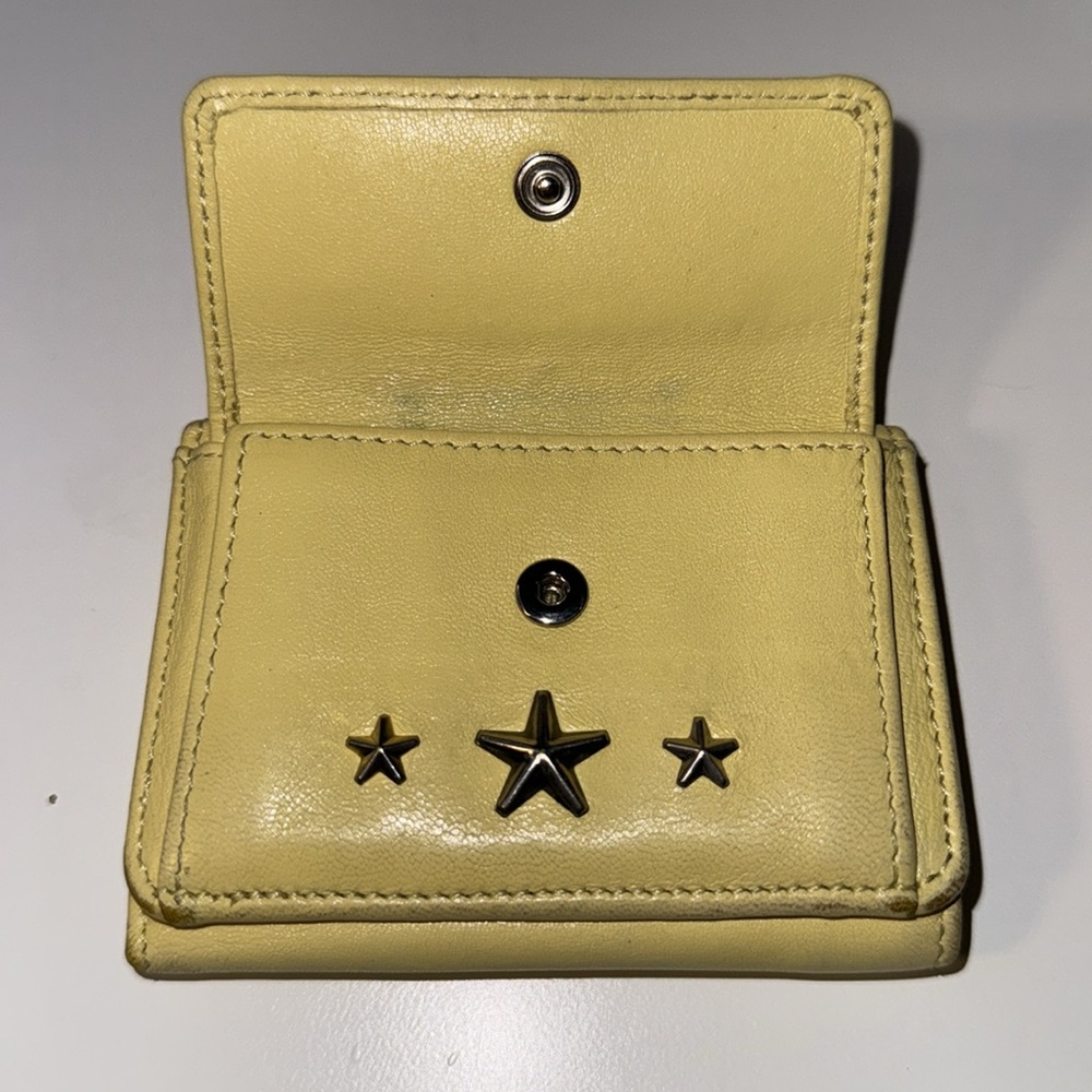 *SALE* JIMMY CHOO STAR STUDDED WALLET - Picture 5 of 14